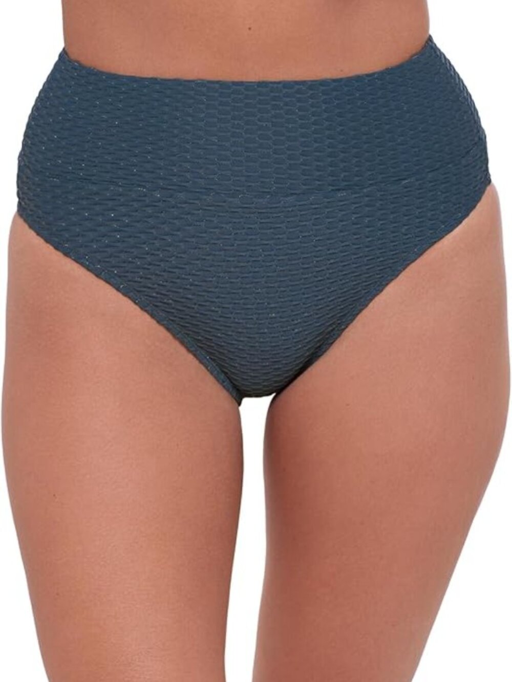 Dusk Blue Size Large Women's Smoothing Ultra Banded High Waist Bottom NEW NWT L